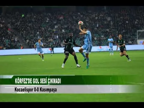KÖRFEZ ‘DE GOL SESİ ÇIKMADI 9 Aralık 2025 @tv41