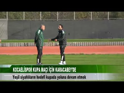 KOCAELİSPOR KUPA MAÇI İÇİN KARACABEY’DE 2 Aralık 2025 @tv41