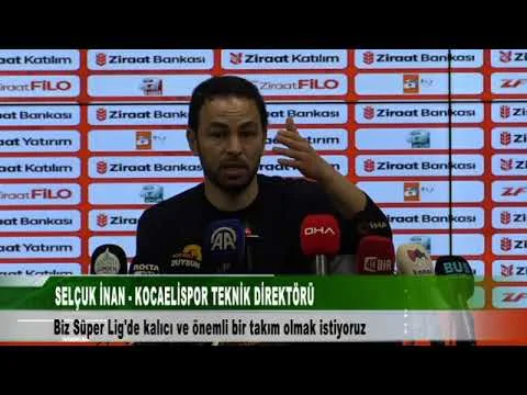 SELÇUK İNAN BİZ LİGDE KALICI BİR TAKIM OLMAK İSTİYORUZ 25 Aralık 2025 @tv41