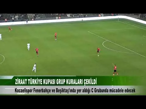 ZİRAAT TÜRKİYE KUPASI GRUP KURALARI ÇEKİLDİ 6 Aralık 2025 @tv41