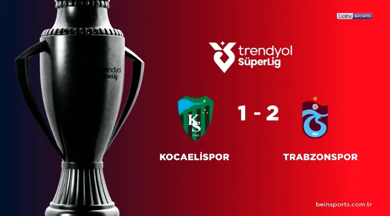 GENİŞ ÖZET | Kocaelispor 1-2 Trabzonspor 18 Ocak 2026 @beINSports