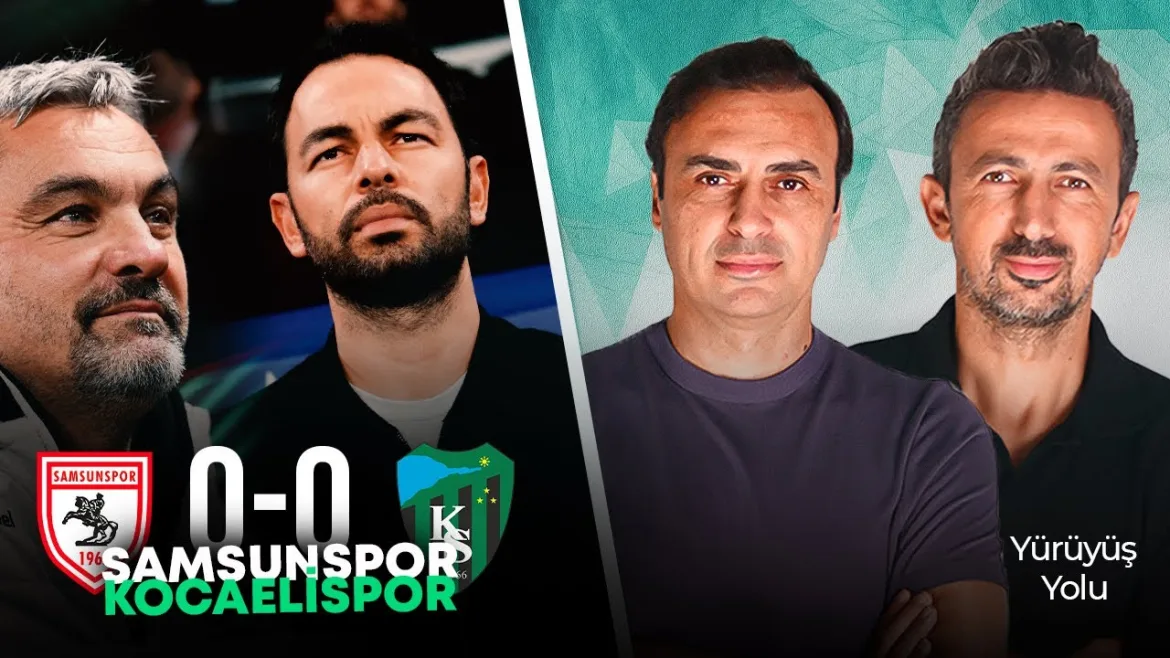 KOCAELİSPOR DEPLASMANDA KAZANAMIYOR | Kocaelispor 0-0 Samsunspor | Fenerbahçe | Yürüyüş Yolu S2B17 26 Ocak 2026 @LaGolfo