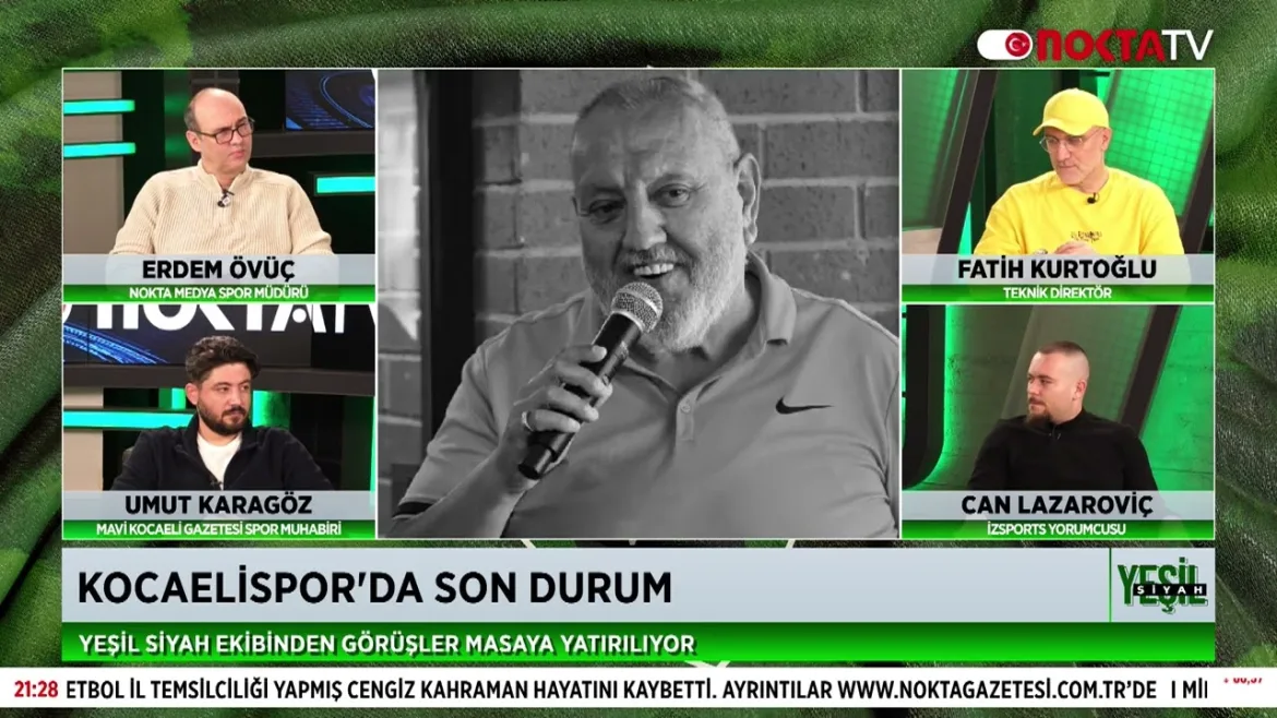 Kocaelispor’da Son Durum | Erdem Övüç İle Yeşil Siyah | 05 Ocak 2026 @NoktaTV