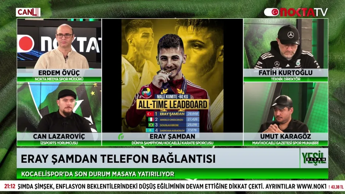 Samsunspor – Kocaelispor Maçının Analizi | Erdem Övüç İle Yeşil Siyah | 26 Ocak 2026 @NoktaTV