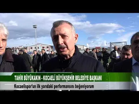 TAHİR BÜYÜKAKIN KOCAELİSPOR’UN İLK YARI PERFORMANSINDAN MEMNUNUM 13 Ocak 2026 @tv41