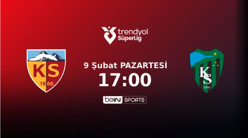 GOLLER : Zecorner Kayserispor 1-2 Kocaelispor 9 Şubat 2026 @beINSports