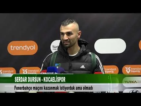 SERDAR DURSUN KOCAELİSPOR 3 Şubat 2026 @tv41