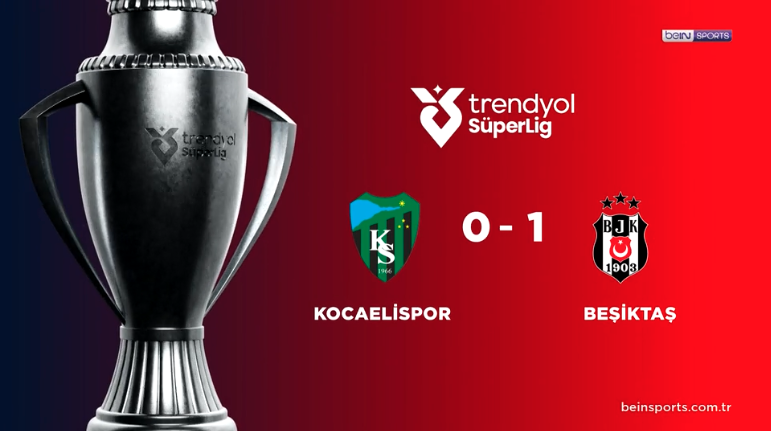 GENİŞ ÖZET | Kocaelispor 0-1 Beşiktaş 28 Şubat 2026 @beINSports