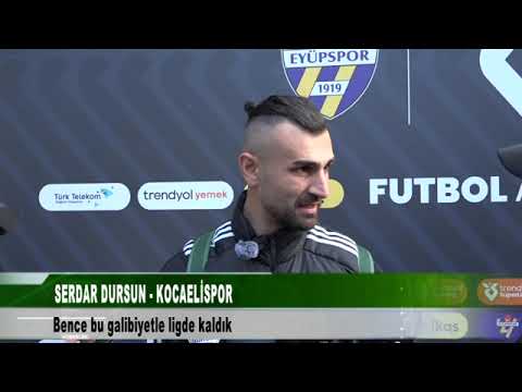SERDAR DURSUN : “Bence bu galibiyetle ligde kaldık” 12 Mart 2026 @tv41