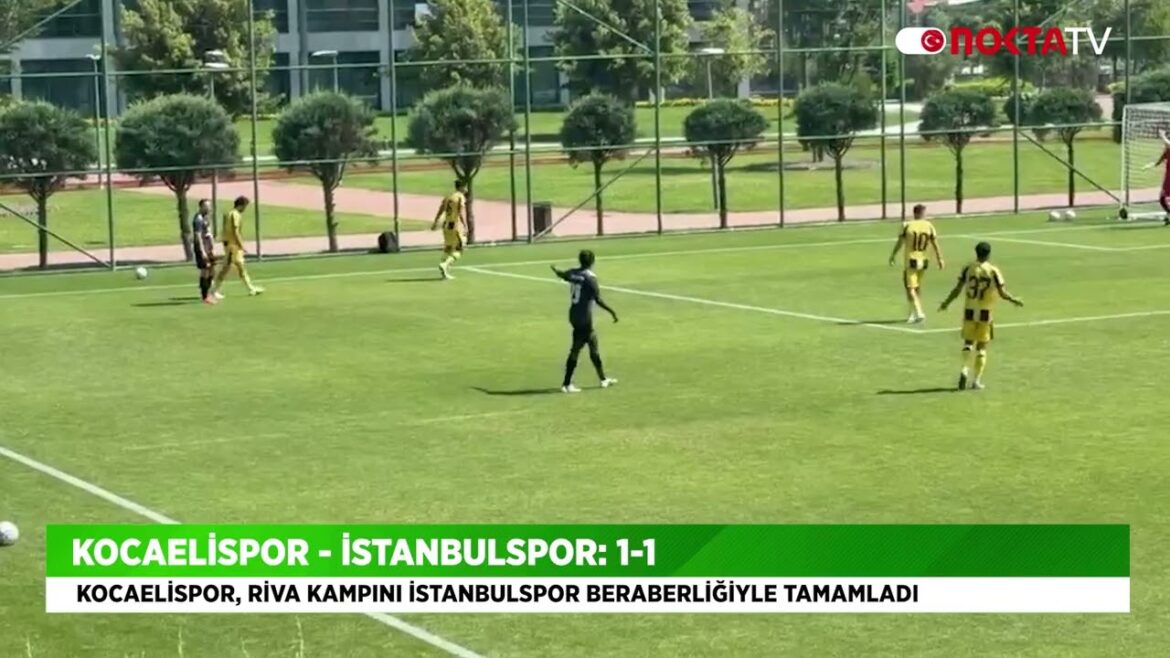 Kocaelispor, Riva Kampını İstanbulspor Beraberliğiyle Tamamladı 17 Temmuz 2026 @NoktaTV
