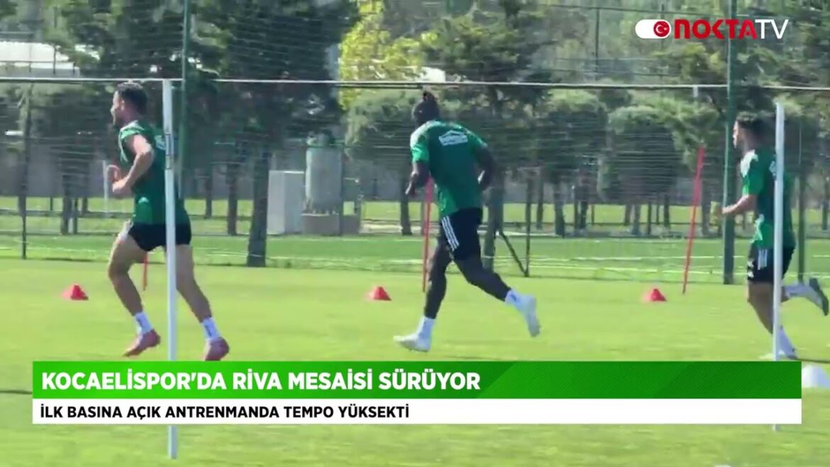 Kocaelispor’da Riva Mesaisi Sürüyor: İlk Basına Açık Antrenmanda Tempo Yüksekti 8 Temmuz 2026 @NoktaTV