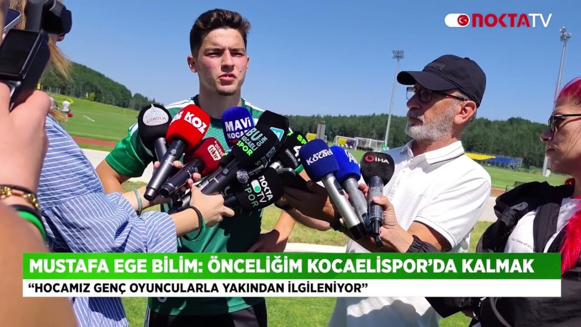 Mustafa Ege Bilim: Önceliğim Kocaelispor’da Kalmak 28 Temmuz 2026 @NoktaTV