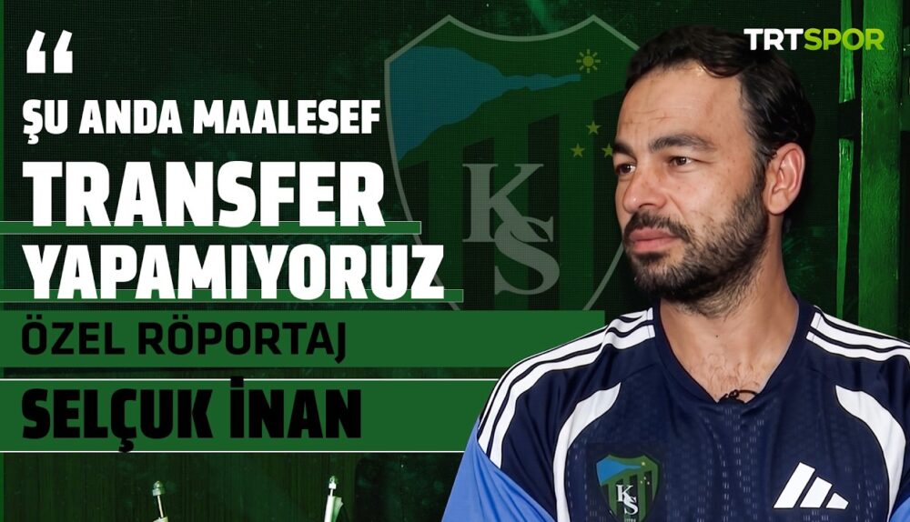 Özel Röportaj: Selçuk İnan l "Ben de su molalarına karşı olanlardanım" 15 Temmuz 2026 @ TRTSPOR