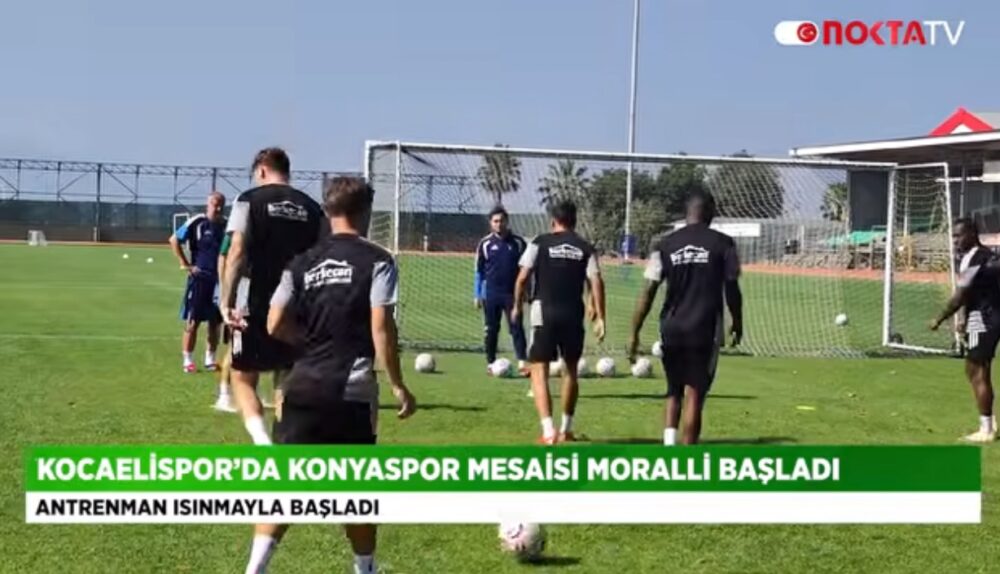 Kocaelispor’da Konyaspor mesaisi moralli başladı 26 Ağustos 2026 @NoktaTV