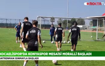 Kocaelispor’da Konyaspor mesaisi moralli başladı 26 Ağustos 2026 @NoktaTV