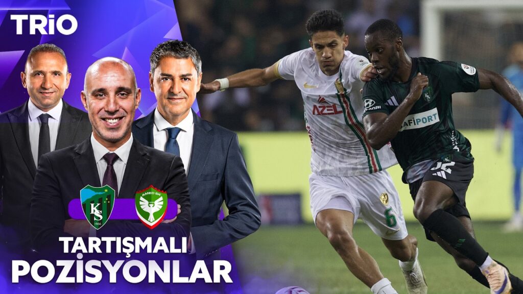 Kocaelispor - Amed SF Maçının Tartışmalı Pozisyonları | Trio 8. Bölüm 25 Ağustos 2026 @beINSports
