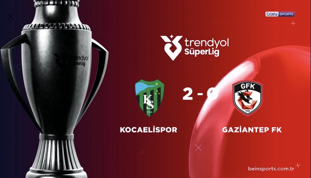 ÖZET | Kocaelispor 2-0 Gaziantep FK 20 Eylül 2026 @beINSports