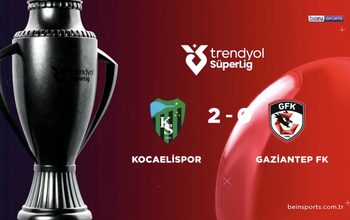 ÖZET | Kocaelispor 2-0 Gaziantep FK 20 Eylül 2026 @beINSports