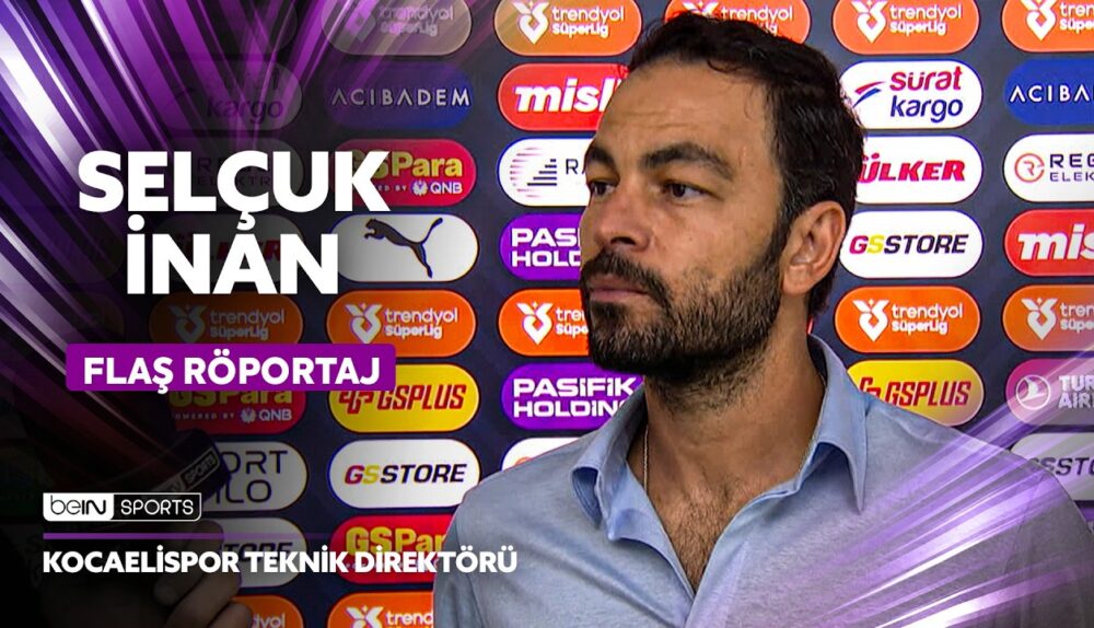 Galatasaray - Kocaelispor Maç Sonu Teknik Direktör Selçuk İnan'ın Açıklamaları 13 Eylül 2026 @beINSports