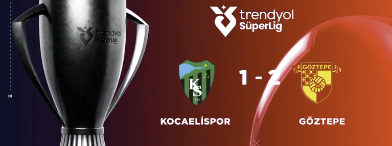 ÖZET | Kocaelispor 1-2 Göztepe 18 Ekim 2026 @beINSports