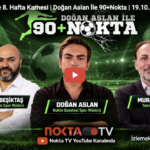 Süper Lig'de 8. Hafta Karnesi | Doğan Aslan İle 90+Nokta | 19.10.2026 @NoktaTV