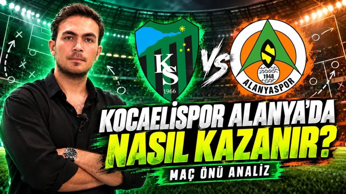 Kocaelispor Alanya ‘da nasıl kazanır? 22 Ekim 2026 @NoktaTV