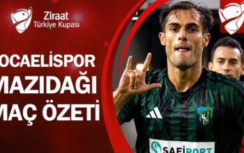 Kocaelispor - Mazıdağı Fosfatspor : 3-0 | MAÇ ÖZETİ | Ziraat Türkiye Kupası 3. Tur | 27.10.2026 @Ziraat Türkiye Kupası