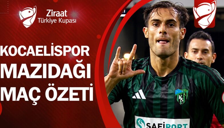 Kocaelispor - Mazıdağı Fosfatspor : 3-0 | MAÇ ÖZETİ | Ziraat Türkiye Kupası 3. Tur | 27.10.2026 @Ziraat Türkiye Kupası