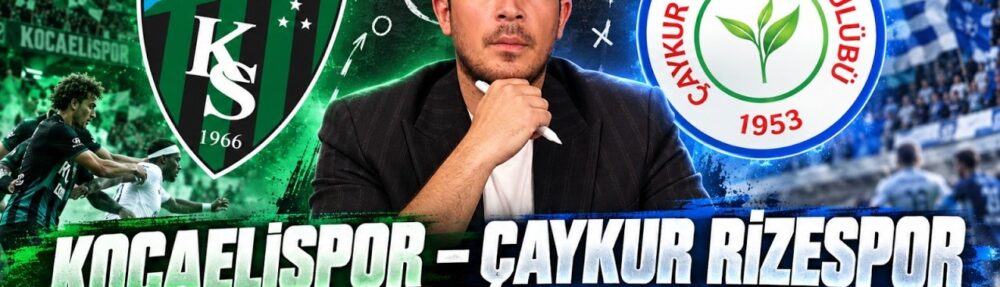 KOCAELİSPOR – ÇAYKUR RİZESPOR MAÇ ÖNÜ ANALİZ 30 Ekim 2026 @NoktaTV