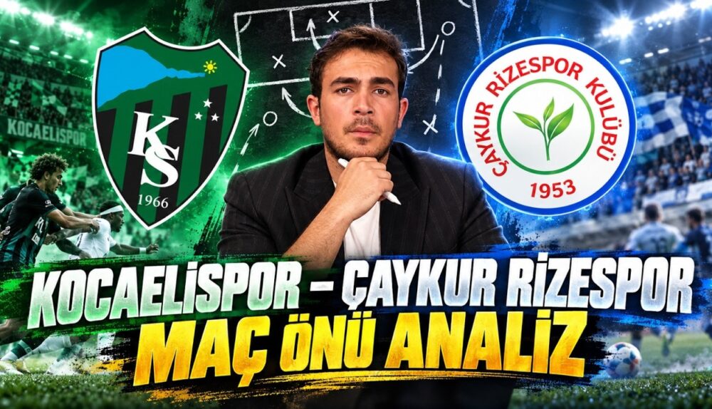 KOCAELİSPOR – ÇAYKUR RİZESPOR MAÇ ÖNÜ ANALİZ 30 Ekim 2026 @NoktaTV