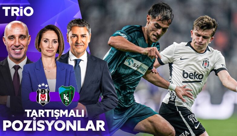 Beşiktaş - Kocaelispor Maçının Tartışmalı Pozisyonları | Trio 26. Bölüm 12 Ekim 2026 @beINSPorts